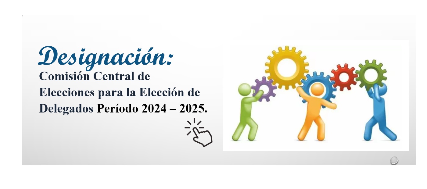 Designación de la Comisión Central de Elecciones para la Elección de Delegados Periodo 2024 - 2025.